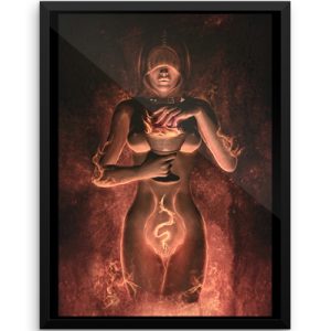 18x24-woman-fire-snake-thumbnail