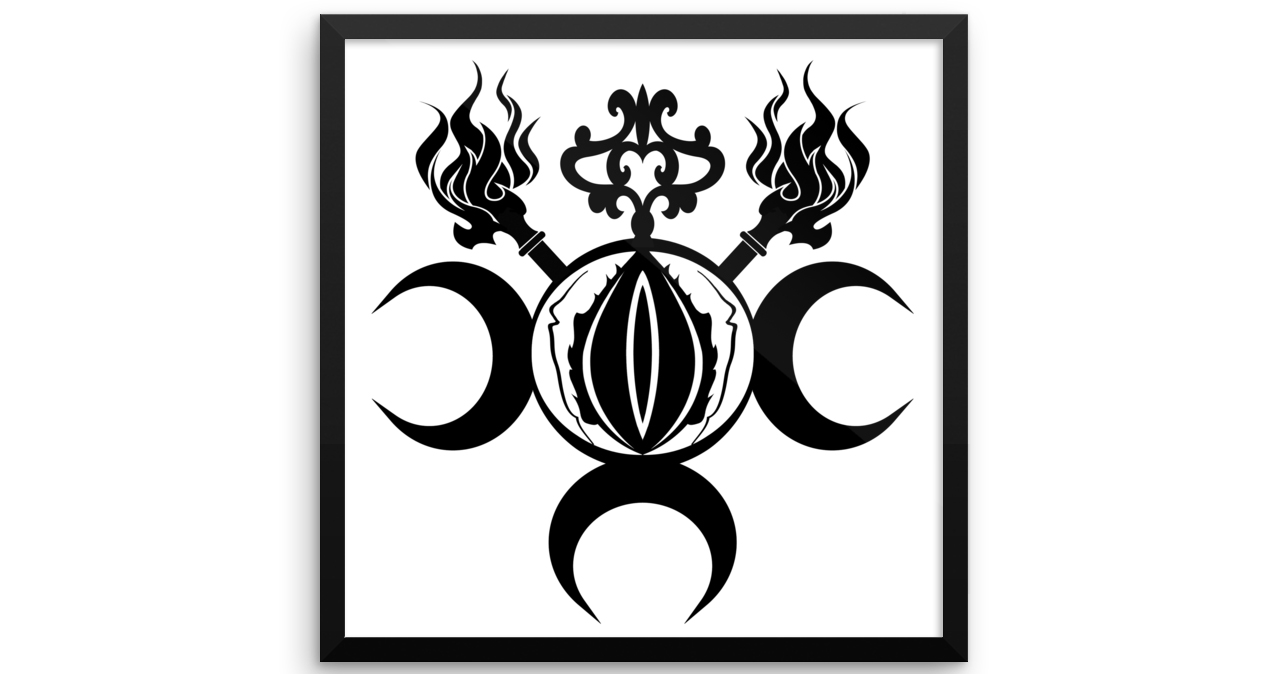 Hecate Phosphoros | Framed Demon Sigil | Asenath Mason