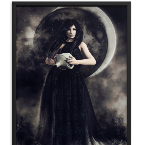 Mahalath: Queen of Lunar Magic - Become A Living God Art